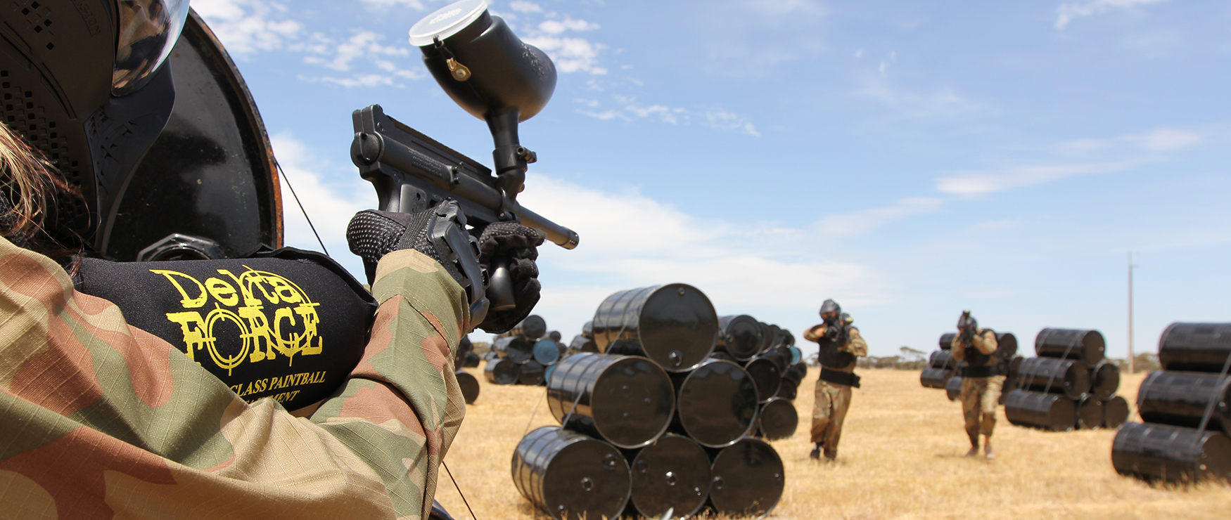 Delta Force Paintballing